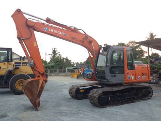 HITACHI ZX120 ปี2006 ซีเรียบ70,000กว่า สภาพ 99\% สีเดิมจากญี่ปุ่น โทร.090-986-2521 อ๊อบ