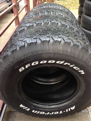 ยาง All BF Goodrich 285 75 16 ปี12 พร้อมใช้งาน ราคาไม่แพง ยาง All BF Goodrich 285 75 16 ปี12 พร้อมใช้งาน ราคาไม่แพง