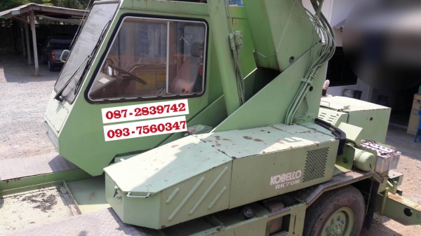 ขายรถเครน 4 ล้อ KOBELCO ขนาด 7 ตัน เอกสารอินวอยล์