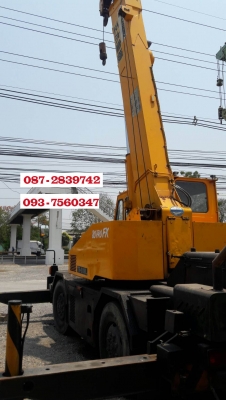 ขายรถเครน 4 ล้อ TADANO ขนาด 8 ตัน เอกสารอินวอยล์