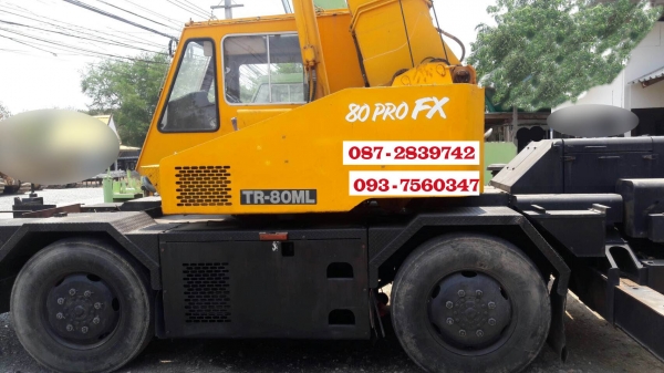 ขายรถเครน 4 ล้อ TADANO ขนาด 8 ตัน เอกสารอินวอยล์