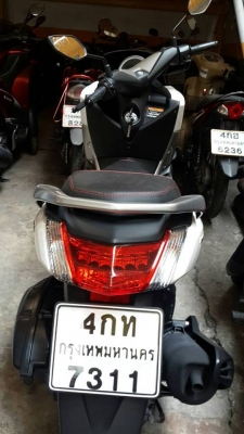 ขาย Yamaha N MAX 155 CC ปี 2015 (ปลายปี รถ 6 เดือน) สีขาว สภาพสวย รถวิ่งไป 12,xxx ก.ม เล่มพร้อมชุดโอน 086-4076768 เน้นโทรเท่านั้น