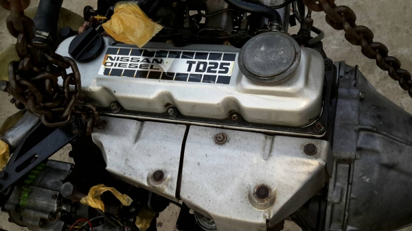 เครื่อง-เกียร์TD25 สภาพพร้อมใช้งาน