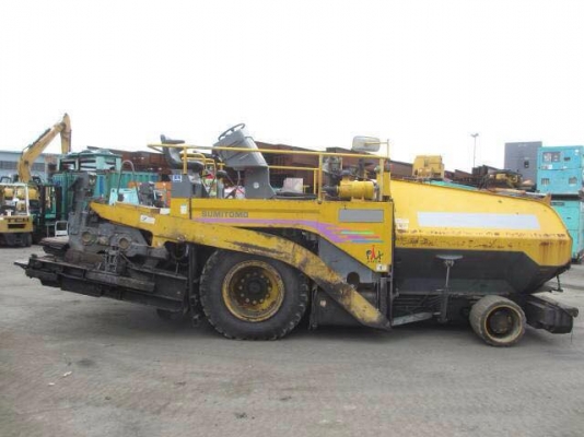 ขาย รถปูยาง SUMITOMO จำหน่าย รถ เครื่องจักร อุปกรณ์ทุกชนิด นำเข้า100\% ราคาถูก eurotec 0818176901