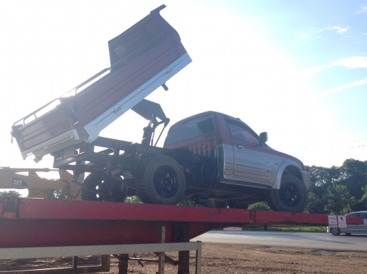 ขายถูก รถกระบะยกดั้มต่อใหม่ๆ มิตซู สตราด้า 2800 ขับเคลื่อน 4 ล้อ 4WD