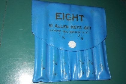 ขายหกเหลี่ยมEIGHT JAPAN เบอร์หุนงานใหม่เก่าเก็บ มีสนิม