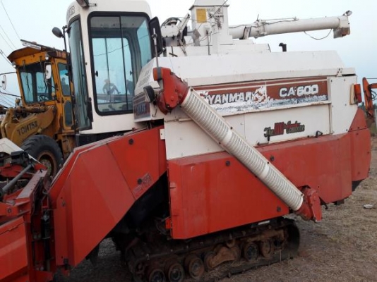 รถเกี่ยวข้าว แบบหนวดกุ้ง YANMAR: CA 600S แบบอุ้ม ขนาด 1-2 ตันมือสองญี่ปุ่นแท้ พร้อมใช้งานครับ รถเกี่ยวข้าว แบบหนวดกุ้ง YANMAR: CA 600S แบบอุ้ม ขนาด 1-2 ตันมือสองญี่ปุ่นแท้ พร้อมใช้งานครับ