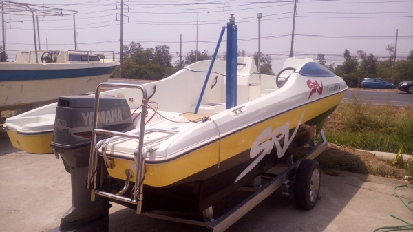 เรือ yamaha SRV 20 เครื่อง yamaha 60/2 จังหวะ