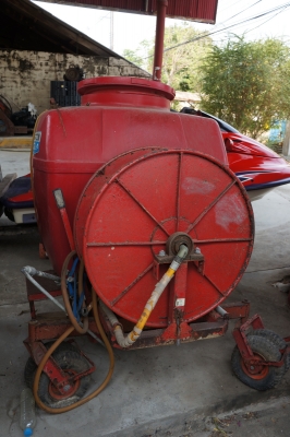 ขายเครื่องพ่นยา พ่วงท้ายรถไถ ถังขนาด 500 ลิตร