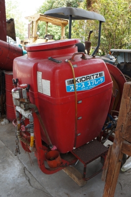 ขายเครื่องพ่นยา พ่วงท้ายรถไถ ถังขนาด 500 ลิตร