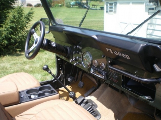 พวงมาลัย แปลงใส่รถ Jeep สไตล์ CJ7