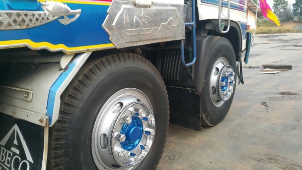 ขายบรรทุก ฮีโน่260  พ่วงดั้มเกษตร คอกเหล็ก