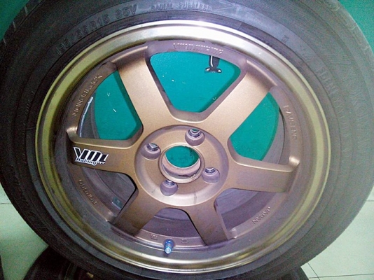 ขายได้ขาย ล้อแม๊กซ์ Te37 ขอบ15 พร้อมยาง Yokohama