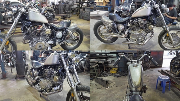 ขาย Virago 750 inv. โครง+ช่วงหน้า virago1100