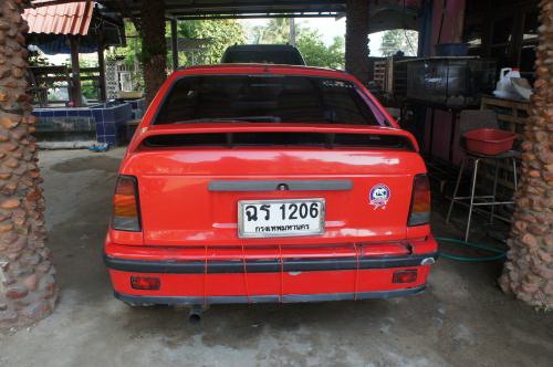 รถ 0pel kadett สีแดง แลกกับรถมอเตอร์ไซค์วิบาค 250ซีซีขึ้นไป