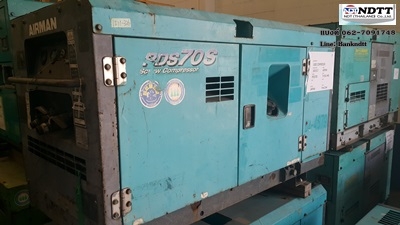 ปั้มลม Airman PDS70S เก่าญี่ปุ่นไม่เคยใช้ในไทย สถาพสวยๆ พร้อมใช้งาน 062-709-1748