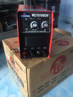 ขาย ตู้เชื่อมอาร์กอน WELPRO TIG160 มือสอง ไม่เคยใช้งานครับ ขาย ตู้เชื่อมอาร์กอน WELPRO TIG160 มือสอง ไม่เคยใช้งานครับ