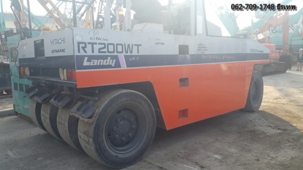 (10ตัน) Hitachi Dynapac RT200WT 062-709-1748 ธีรเทพ NDT Thailand