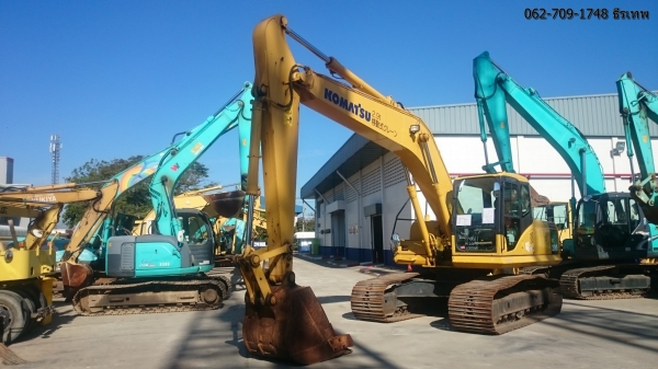 PC200-7#256005 เก่าญี่ปุ่นไม่เคยใช้ในไทย ไม่มีบริ้ว ใช้งาน8 พันกว่าชั่วโมง สภาพสวย สอบถาม 062-709-1748 ธีรเทพ NDT