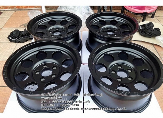 ล้อหยดน้ำขอบ16 5H114.3 สีดำด้าน ราคาพิเศษ