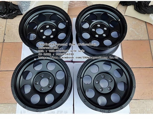 ล้อหยดน้ำขอบ16 5H114.3 สีดำด้าน ราคาพิเศษ