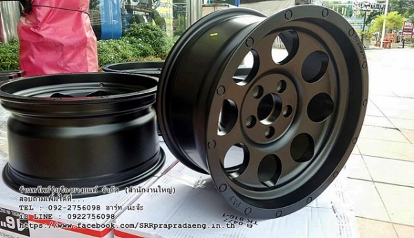 ล้อหยดน้ำขอบ16 5H114.3 สีดำด้าน ราคาพิเศษ