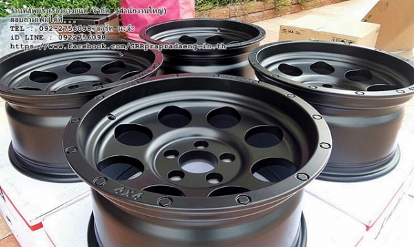 ล้อหยดน้ำขอบ16 5H114.3 สีดำด้าน ราคาพิเศษ