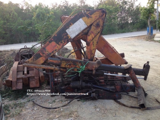 FROM JAPANขายถูกสุดๆเครนเฮี๊ยบพับ HIAB ขนาด 2.5 ตัน (ราคาขายเหมารวม 2 รายการ)เพียง 46,000 บาทเท่านั้น.-สนใจรีบติดต่อ 0819337688