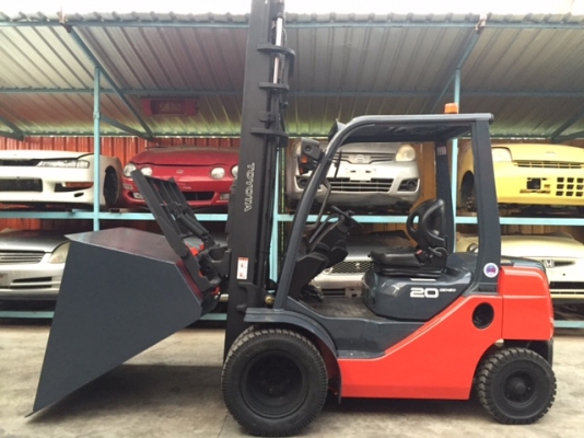 ขายรถโฟลคลิฟท์ ( รุ่นใหม่ล่าสุด ) TOYOTA 8FD20 ,เครื่องยนต์ดีเซล  3Z ,เสายกสูง 4 เมตร ,งาปรับคว่ำ-หงาย , รถนำเข้าจากญี่ปุ่น 100\% พร้อมปุ้งกี๋แท้จากญี่ปุ่น