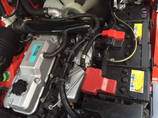 ขายรถโฟลคลิฟท์ ( รุ่นใหม่ล่าสุด ) TOYOTA 8FD20 ,เครื่องยนต์ดีเซล  3Z ,เสายกสูง 4 เมตร ,งาปรับคว่ำ-หงาย , รถนำเข้าจากญี่ปุ่น 100\% พร้อมปุ้งกี๋แท้จากญี่ปุ่น