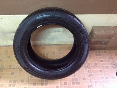 ยาง 1 เส้น 205 55 16 DUNLOP ปี 13 ใช้งานได้ตามปกติ 600-