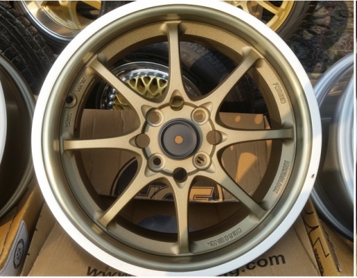 ขายล้อใหม่CE28 ขอบ15 4รู100 กว้าง7 ET35 ยางใหม่ 4 ล้อ