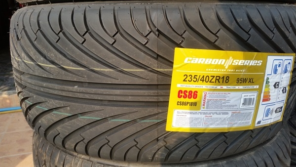 ขายล้อใหม่ TE37ขอบ18 9.5+10.5 ยาง235+265 ปี16  4 ล้อ