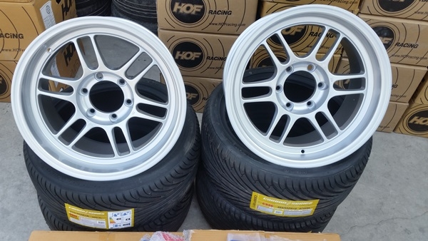 ขายล้อใหม่ Rpf1 ขอบ18 9.5+10.5 ยาง255/45/18 ปี16 4 ล้อ