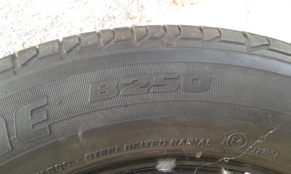 ยาง bridgestone b250