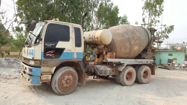 ขาย รถโม่ปูน 6 คิว HINO FM3MKLA เครื่อง M10C 240 แรงม้า เกียร์ Easton แอร์เย็นฉ่ำ รถวิ่งงานอยู่ทุกวัน เอกสารเล่มทะเบียนครบ ราคาคุยกันได้ ขาย รถโม่ปูน 6 คิว HINO FM3MKLA เครื่อง M10C 240 แรงม้า เกียร์ Easton แอร์เย็นฉ่ำ รถวิ่งงานอยู่ทุกวัน เอกสารเล่มทะเบียนครบ ราคาคุยกันได้