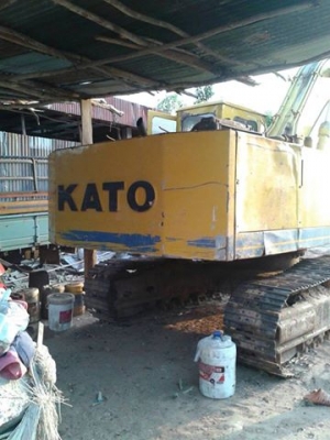 ขายรถขุดแบ็คโคKATO 110 สภาพทำงานปกติ เอวดีช่วงล่างดีพร้อมลงงาน แอร์มี