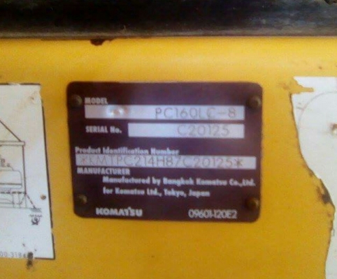 KOMATSU PC 160-8LC