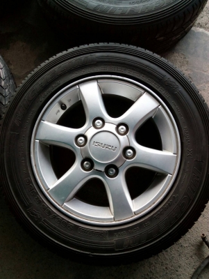 แม๊กขอบ 15 ISUZU พร้อมยาง MICHELIN 205/70R15 ชุด 4 ล้อ tel.081-4273941 ไอดีไลน์ 0814273941 แม๊กขอบ 15 ISUZU พร้อมยาง MICHELIN 205/70R15 ชุด 4 ล้อ tel.081-4273941 ไอดีไลน์ 0814273941