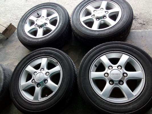 แม๊กขอบ 15 ISUZU พร้อมยาง MICHELIN 205/70R15 ชุด 4 ล้อ tel.081-4273941 ไอดีไลน์ 0814273941 แม๊กขอบ 15 ISUZU พร้อมยาง MICHELIN 205/70R15 ชุด 4 ล้อ tel.081-4273941 ไอดีไลน์ 0814273941