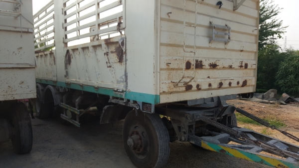 ขายหางพ่วงไม่ดั้ม3คานยาว7เมตรมีระบบยกล้อเล่มพร้อมโอน