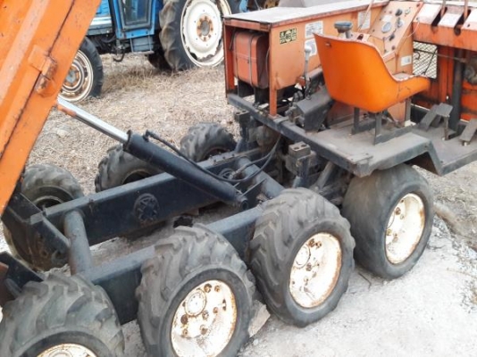 ขาย รถบรรทุก ดั้มเปอร์ ขับเคลื่อน 8 ล้อ ใช้ขนย้าย ดิน การเกษตรใช้เครื่อง KUBOTA ดีเชล 3 สูบ รุ่น RC-15FD