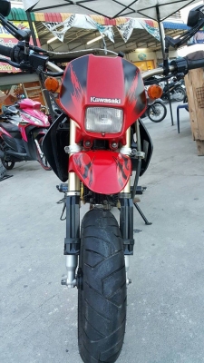 Kawazaki Ksr สีแดง-ดำ ปี 52 สภาพเครื่องดี เดิม ๆ ราคา เบา ๆ