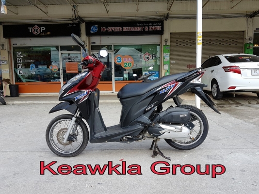 ฮอนด้า คลิ้ก 125 ไอ สีแดง-ดำ ปี 55 สภาพเดิม ๆ ราคา เบา ๆ