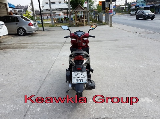 ฮอนด้า คลิ้ก 125 ไอ สีแดง-ดำ ปี 55 สภาพเดิม ๆ ราคา เบา ๆ