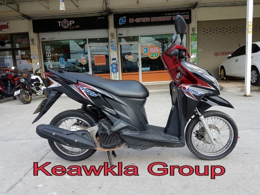 ฮอนด้า คลิ้ก 125 ไอ สีแดง-ดำ ปี 55 สภาพเดิม ๆ ราคา เบา ๆ
