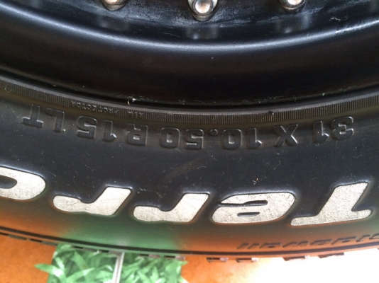 ล้อแท้ bridgestone 15 พร้อมยาง bf all31