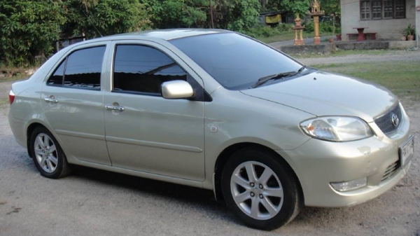 TOYOTA SOLUNA VIOS 1.5 S (ABS +AIRBAG) ตัวท็อปสุด Airbag Abs. ล้อแม็ก เบาะหนังแท้โรงงาน ไมล์ดิจิตอล เกียร์ออโต้ กุญแจรีโมทย์ ขับดี เครื่องช่วงล่างดี สีบาง คานหน้าเดิมTel 0862691888 หรือ 0864747394 สุราษฎร์-ขาย175,000