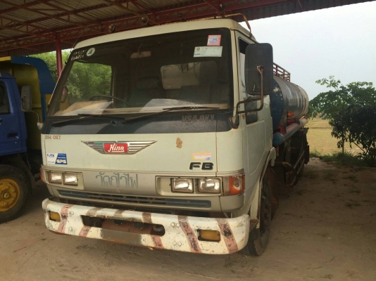ขาย 425,000 HINO  FB2WGKA รถน้ำมัน 2 หัวจ่าย 7,000ลิตร เครื่อง WO4D-120 แรง หัวบาง ยางดี คัชซีสวย เอกสารพร้อมโอน 090-772-3710 090-772-3708
