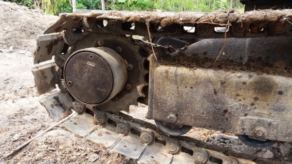 ขายรถขุดเล็ก แบคโครเล็ก komatsu pc30-7 สภาพพร้อมทำงาน